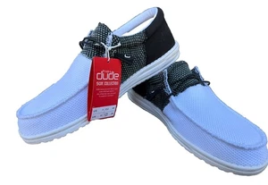 Hey Dude Wally Sox Men's Slip-On Shoe Color Funk Black Ice, Size 11 - Picture 1 of 4