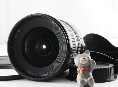 [Como Nuevo] Lente zoom gran angular Canon EF-S 10-22 mm F/3,5-4,5 USM SLR de JAPÓN Foto 1 de 4