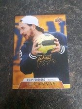 Upper Deck 2020-21 Series 2 Canvas Filip Forsberg Card# C169