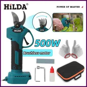 HILDA Brushless Elektro Astschere 500W Astschere Akku Elektro Garten - Bild 1 von 25