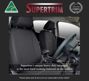 Suzuki Grand Vitara Premium Neoprene Seat Covers FRONT (Half-back) - Picture 1 of 8
