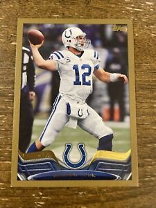 Andrew Luck Topps Gold /2013 Indianapolis Colts #50 Combined Shipping