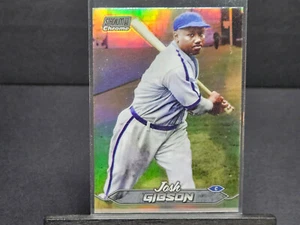 2024 Topps Stadium Club JOSH GIBSON CHROME REFRACTOR #107 Homestead Grays - Picture 1 of 1