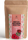 Hibiscus And Bulgarian Rose Tea By  50 Tea Bags  100 Natural Hibiscus And Bulgar