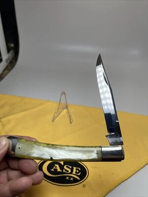 vintage CASE TESTED XX 1920-1940 cracked ice handle Very Nice Banana Trapper - Image 1 of 4