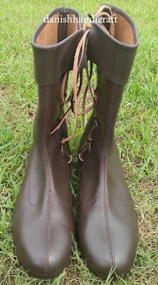 Reenactment costume shoes Fantasy medieval cosplay boots Pirate boots - Image 1 of 4