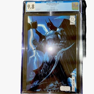 Absolute Batman #1 CGC 9.8 Cover C Jim Lee Card Stock Variant 1st Print DC 2024 - Photo 1 sur 2