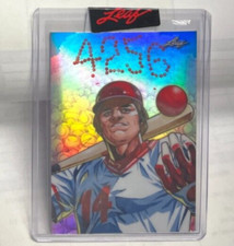 Pete Rose 2023 Leaf Anime Nation by Shion Minable #d 81/110 - REDS 4256 Hit King