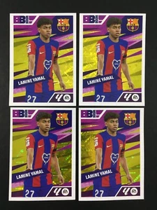 Lamine Yamal Lot 5 Sticker Panini La Liga Este 2024 2025 (25) #13 / Foil BB Boom - Picture 1 of 3