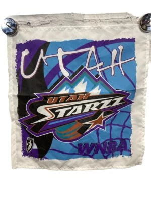 Utah Starzz WNBA Basketball Wincraft Mini Flag Stadium Giveaway Collectible - Image 1 of 4