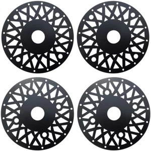 1 Satz Wheel Star schwarz f Silver Dream Douglas usw. 10" Lochkreis 4x110 4x110 - Bild 1 von 3