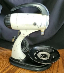 Vintage 1930's Sunbeam Mixmaster S Auto 10 Speed Mixer With White Bowls - Picture 1 of 7