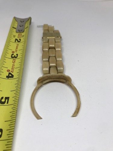 Michael Kors Orologio Bracciale Link Cinturino Uso Parziale Per Ricambi Cinturino 2mm Tan T249