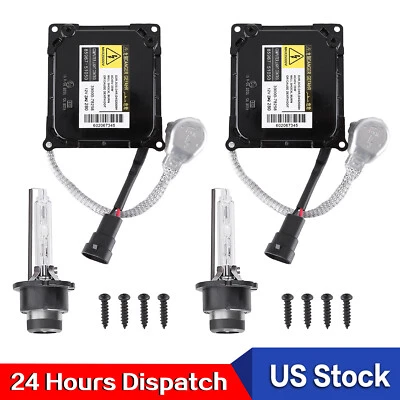 FOR LEXUS 06-11 GS300 GS350 GS430 GS460 XENON HID HEADLIGHT BALLAST+D4S BULBS 2X - Image 1 of 4