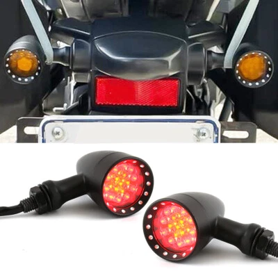 Par de indicadores de seta LED 10mm para Yamaha SC500 SCR950 MT10 MT03 MT07 MT09 - Imagem 1 de 4