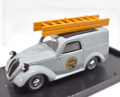 Modellino auto scala 1:43 Fiat 500 B Furgone Stipel Brumm diecast modellismo - Immagine 1 di 4