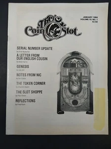 Vintage COIN SLOT MAGAZINE Bally, Mills Slot Machine, Trade Stimulator, Bell - Picture 1 of 4