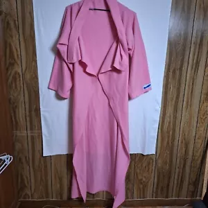 Snuggie body pink fleece adult size w/sleeves - Picture 1 of 7