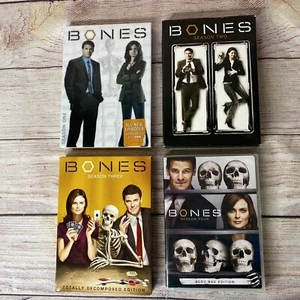 BONES Seasons 1-4 DVD sets David Boreanaz Emily Deschanel  - Picture 1 of 7