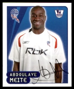 Merlin Premier League (2007/2008) Abdoulaye Meite Bolton Wanderers No. 146 - Picture 1 of 2