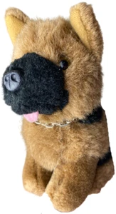 Kommissar Rex 15cm Plüsch Hund 1996 Sat 1 Kuscheltier 90er Heunec Schäferhund - Bild 1 von 7