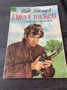 WALT DISNEYS DAVY CROCKET in Four Color #631 - 2.0 GOOD (DELL) - Picture 1 of 5