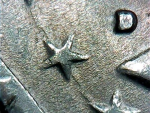 1979 D Susan B. Anthony Dollar Error Die Crack - Picture 1 of 4