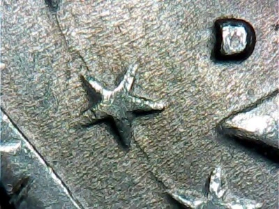 1979 D Susan B. Anthony Dollar Error Die Crack - Image 1 of 4