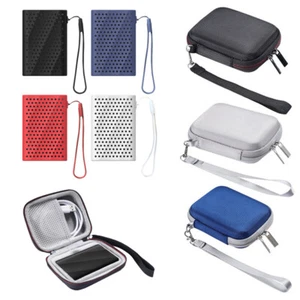 Storage Bag Case Protective Cover for SAMSUNG T9 Solid State Drive Portable SSD - Photo 1/26