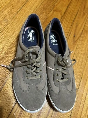 Keds Ortholite Womens Leather Tan (Suede) & Canvas Size 11M - Image 1 of 4