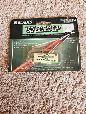 WASP Cam-Lok Replacement 18 Broadhead Blades  518 SS - Image 1 of 2