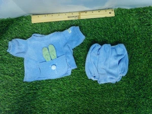CABBAGE PATCH COLECO blue  outfit for preemie SIZE DOLLS - Picture 1 of 2
