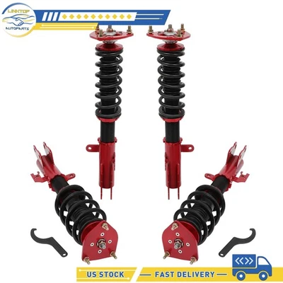 For LEXUS ES300 1997-2001 Coilover Struts Adj Height Suspension Springs Kits - Изображение 1 из 4