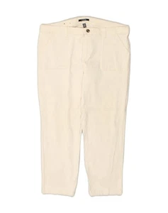 CHAPS Womens Slim Jeans US 18 2XL W36 L27 Beige Cotton AD05 - Picture 1 of 4