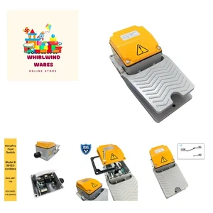 Foot Control Switch Pedal ON Off Momentary Switch Deadman Style Aluminum Cast... - Picture 1 of 7