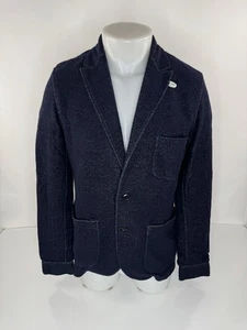 OLIVER SPENCER Lounge WOOL BLEND Blazer Mens S Jacket - EXCELLENT - Picture 1 of 7