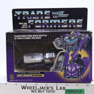 Astrotrain w/Box & Insert 100% Complete 1985 Vintage G1 Transformers Figure - Picture 1 of 11