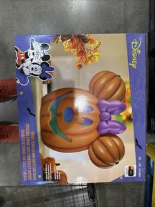NUEVO 2025 Costco Minnie Mouse LED Calabaza Jack-o-Lantern - En mano se enviará lo antes posible - Imagen 1 de 5
