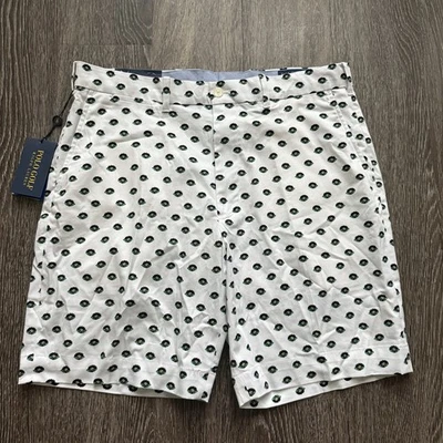 Polo Golf Ralph Lauren Mens Shorts White Floral Men’s Size 34 NWT Classic Fit - Image 1 of 4