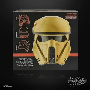 CASCO HASBRO STAR WARS SERIE NEGRA ELECTRÓNICO PREMIUM 1:1 ANDOR SHORETROOPER - Imagen 1 de 12