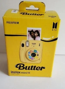 BTS Butter FUJIFILM Instax Mini 11 instant Camera Yellow K-POP - Picture 1 of 4