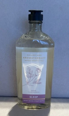 Nuevo baño de espuma y jabón corporal para dormir rosa y lavanda Bath & Body Works 10 oz Foto 1 de 4