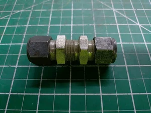 Tylok 8-8 WBZ-SS Stainless Hydraulic Compression Bulkhead Union 1/2" 10000psi - Picture 1 of 1