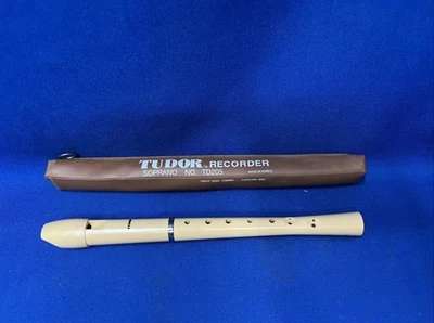 Grabadora Tudor Soprano TD205 de colección con bolsa con cremallera Foto 1 de 4