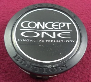 Concept One Wheels Flat Black Custom Wheel Center Cap (1) - Picture 1 of 2