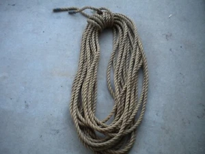 Cuerda de cáñamo 3/4" x 110' - Imagen 1 de 2