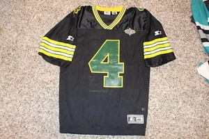 Green Bay Packers Brett Favre Starter Jersey Size 46 M Super Bowl 32 XXXII Patch - Picture 1 of 6