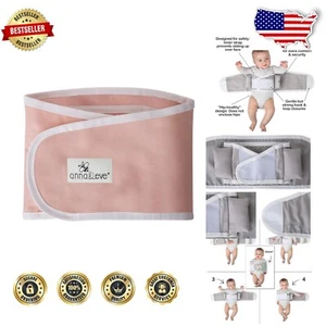 Comfortable & Secure Arms-Only Baby Swaddle for Newborns - Adjustable Fit - Picture 1 of 11