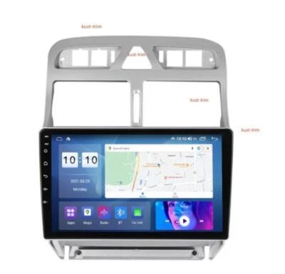 Multimedia Radio Android Car Radio GPS Navigation Player For Peugeot 307 2002-13 - Image 1 of 4