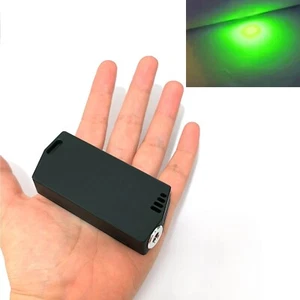 1pc Zitronengrünes 545nm Laser Handheld Portable Modul 545T-80(Schwarz Hülle) - Picture 1 of 10